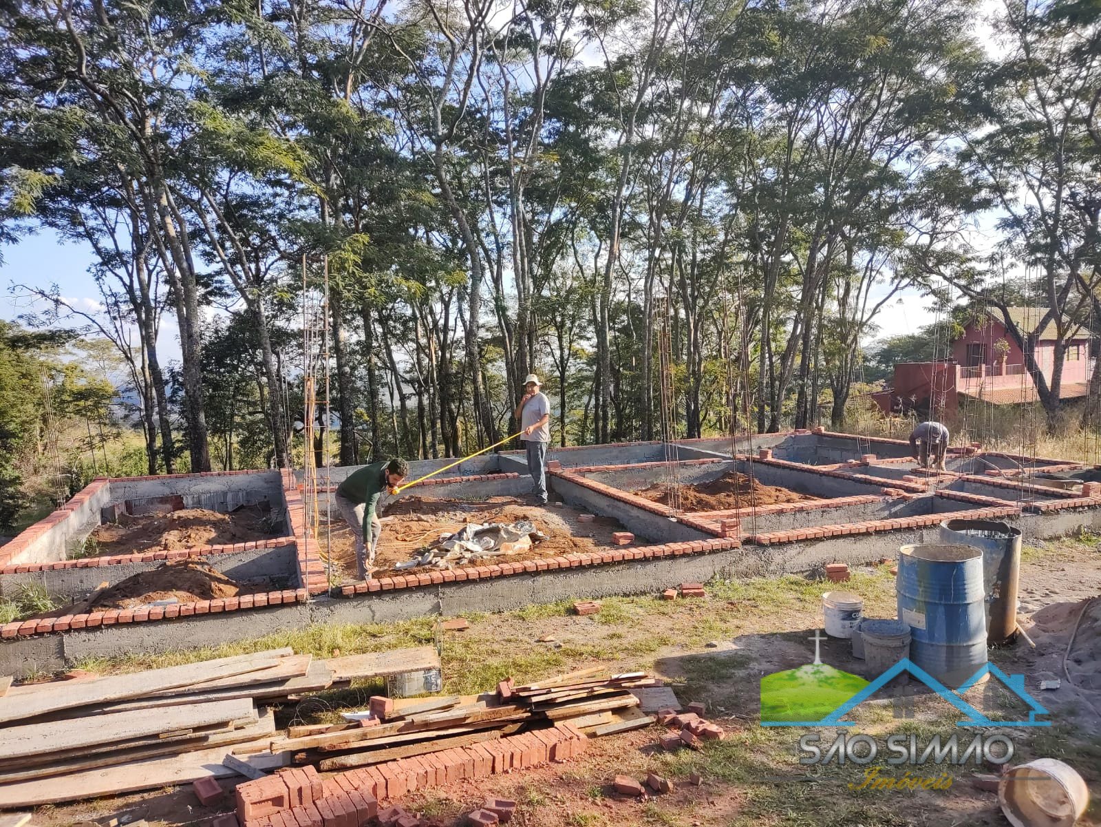 Terreno a venda no condomínio Sétimo Céu  em São Simão SP, Com uma Vista privilegiada